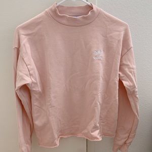 adidas mock neck sweatshirt